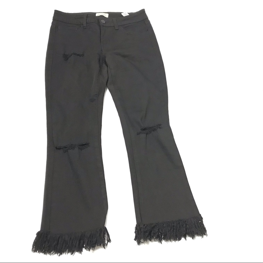 Mono B Girls Juniors Denim Jean Size 5 Cropped